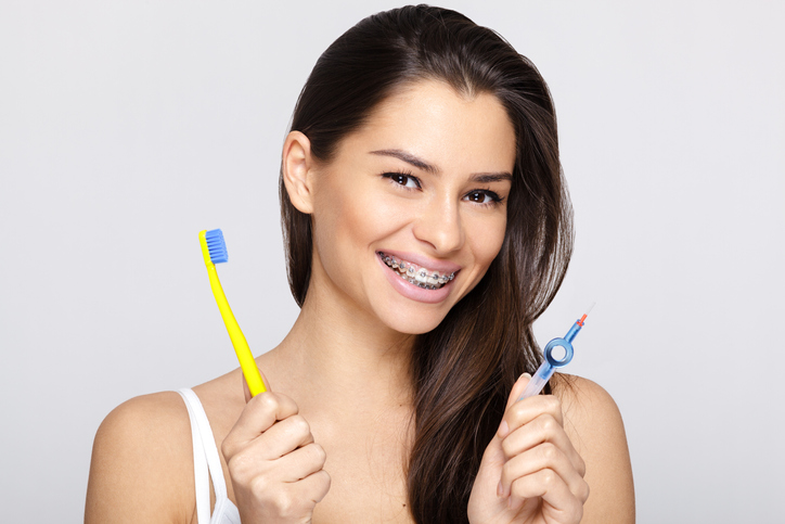 Oral hygiene, care for braces